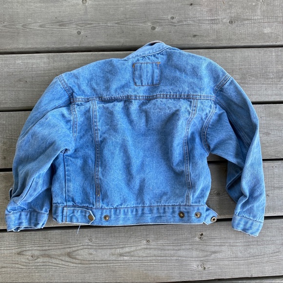 Vintage Bugle Boy Youth Denim Jacket - Picture 6 of 6